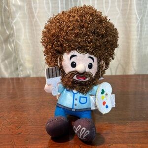Bob Ross Collectable Plush Licensed Doll